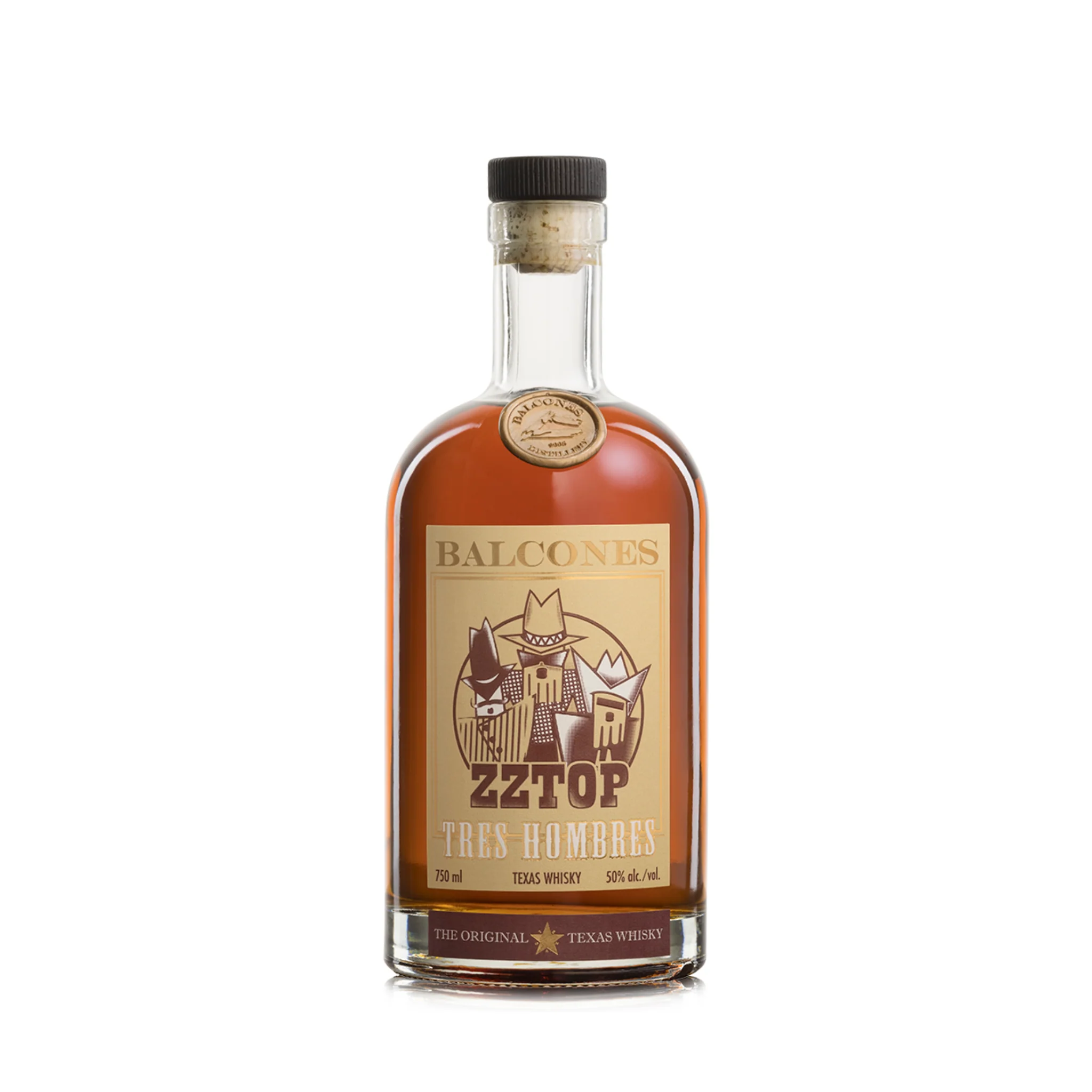 Balcones ZZ Top Tres Hombres Texas Whisky