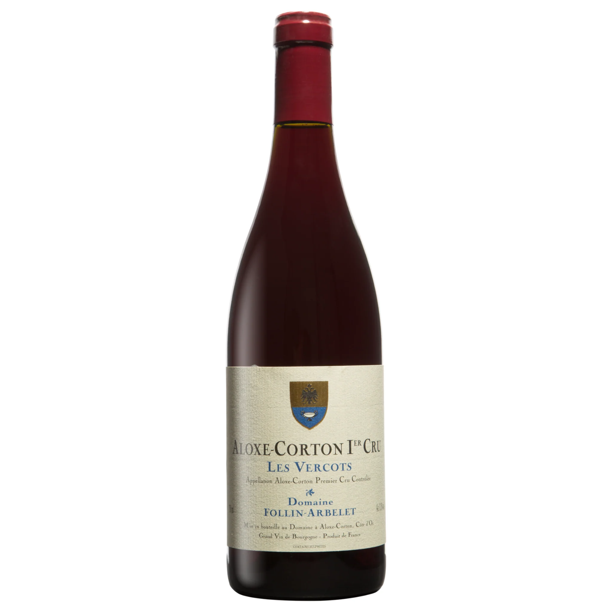 Domaine Follin Arbelet Aloxe Corton Les Vercots 1er Cru