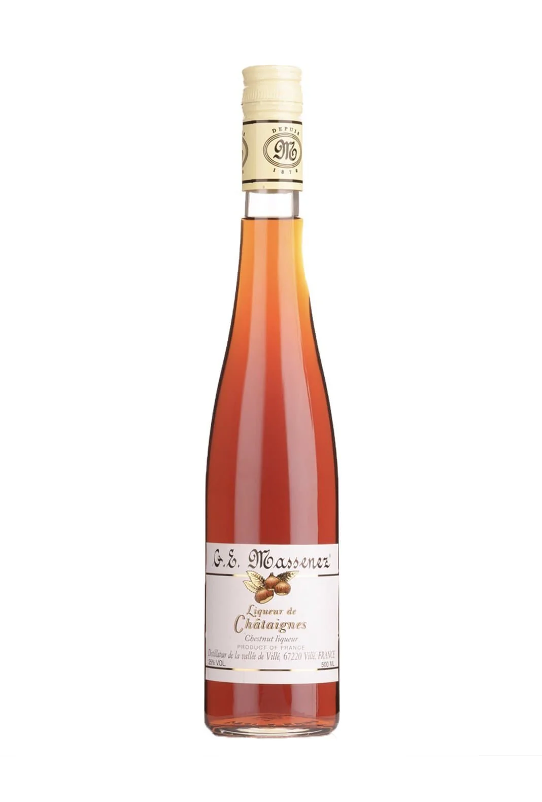 Massenez Liqueur de Chataigne (Chestnut) 25% 500ml