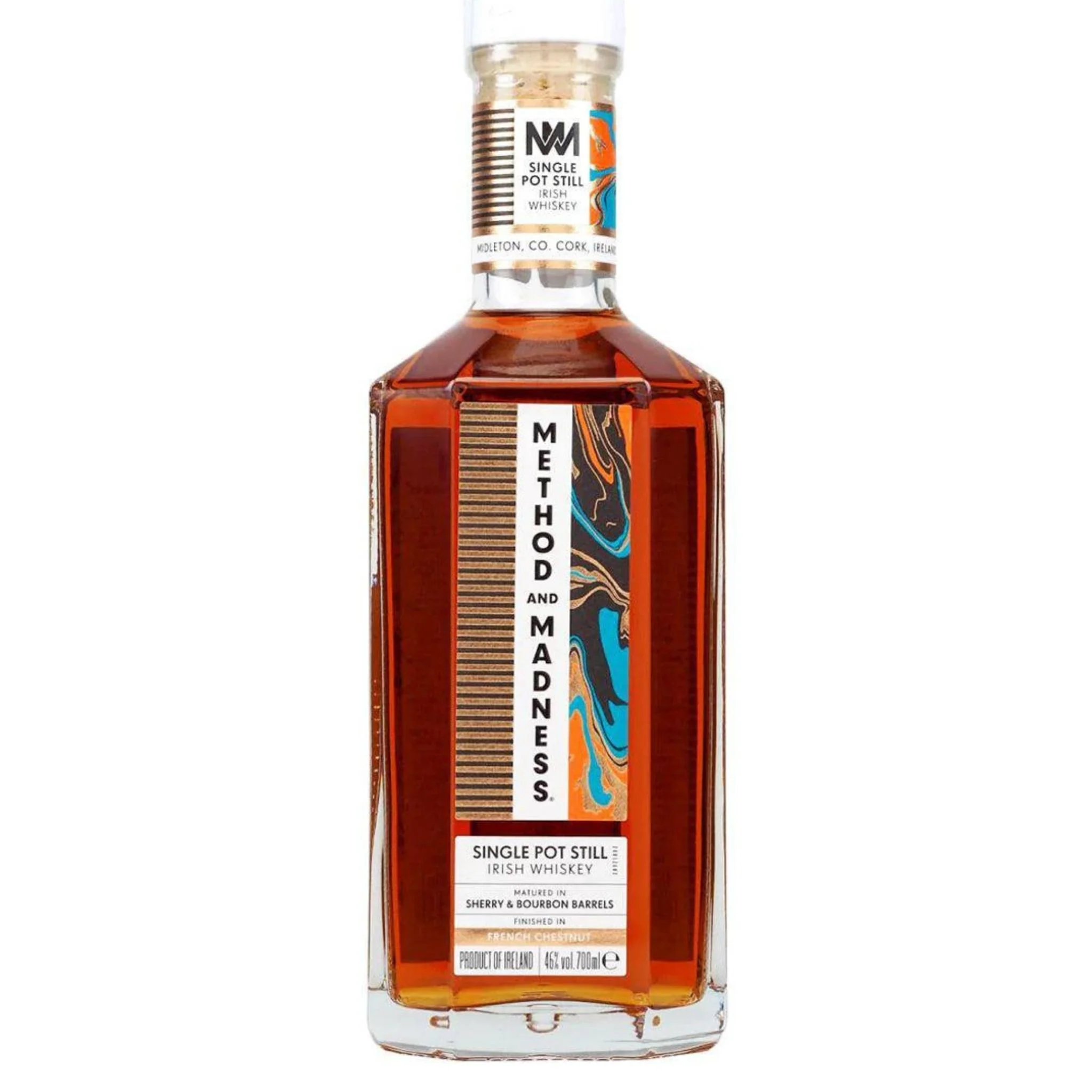 Method and Madness Chestnut Cask Finish Single Malt Irish Whiskey