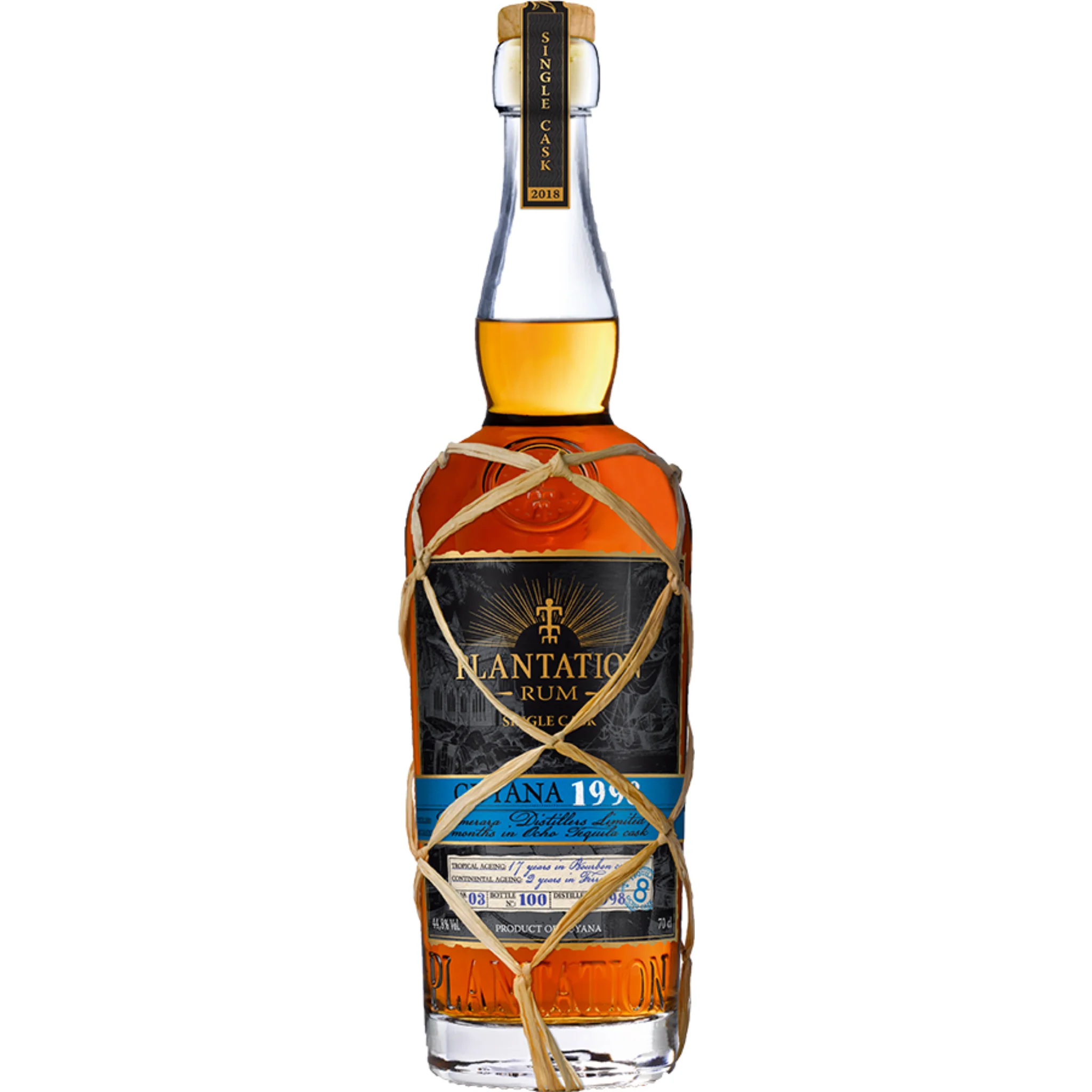 Plantation Guyana 1998 20 Year Old Single Cask Rum